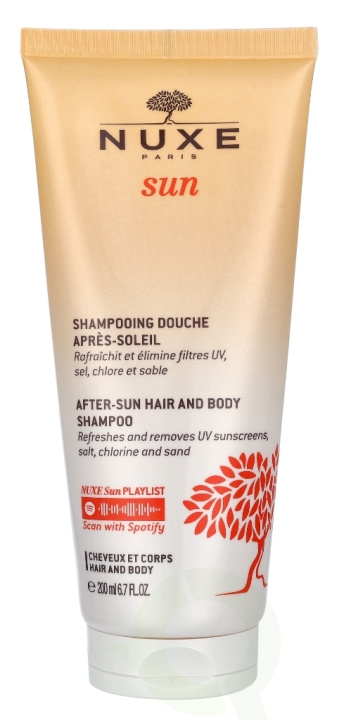 Nuxe Sun After-Sun Hair & Body Shampoo 200 ml in de groep BEAUTY & HEALTH / Haar & Styling / Haarverzorging / Shampoo bij TP E-commerce Nordic AB (C37957)