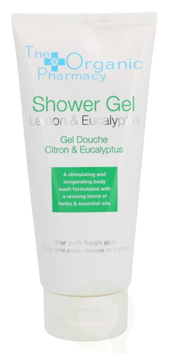 The Organic Pharmacy Lemon & Eucalyptus Shower Gel 200 ml in de groep BEAUTY & HEALTH / Huidsverzorging / Lichaamsverzorging / Bad- en douchegels bij TP E-commerce Nordic AB (C37965)