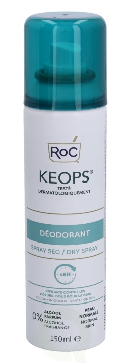 ROC Keops Deo Spray - Dry 150 ml in de groep BEAUTY & HEALTH / Geuren & Parfum / Deodorant / Deodorant voor mannen bij TP E-commerce Nordic AB (C37981)