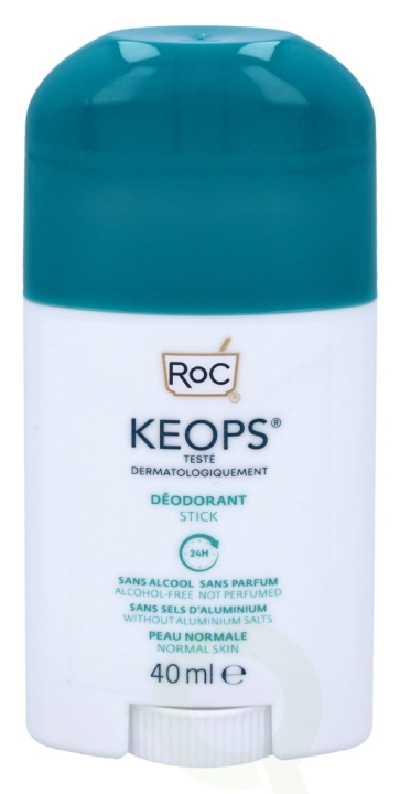 ROC Keops 24H Deo Stick 40 ml in de groep BEAUTY & HEALTH / Geuren & Parfum / Deodorant / Deodorant voor mannen bij TP E-commerce Nordic AB (C37983)