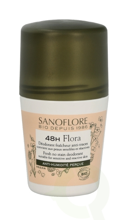 Sanoflore 48H Flora Deodorant 50 ml in de groep BEAUTY & HEALTH / Geuren & Parfum / Deodorant / Deodorant voor mannen bij TP E-commerce Nordic AB (C38015)