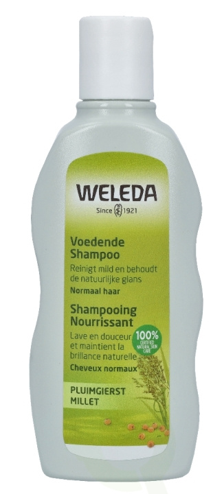 Weleda Millet Nourishing Shampoo 190 ml in de groep BEAUTY & HEALTH / Haar & Styling / Haarverzorging / Shampoo bij TP E-commerce Nordic AB (C38066)