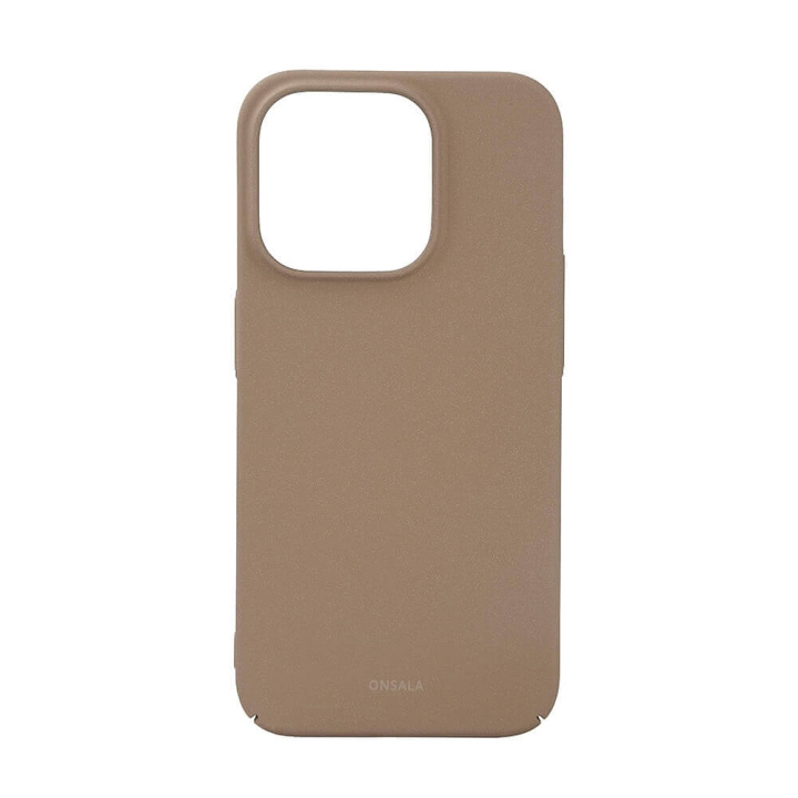 ONSALA Mobilskal Ultraslim Sand Burst Beige - iPhone 15 Pro in de groep SMARTPHONE & TABLETS / Mobielbescherming / Apple / iPhone 15 bij TP E-commerce Nordic AB (C38336)