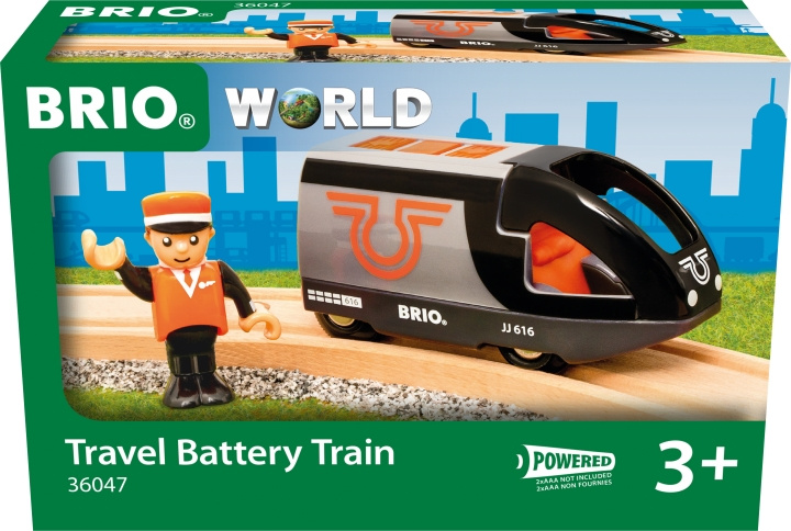 BRIO World 36047 - Batteridrivet passagerartåg in de groep SPEELGOED, KINDER- & BABYPRODUCTEN / Speelgoed / Bouwspeelgoed / Brio treinrails bij TP E-commerce Nordic AB (C40464)