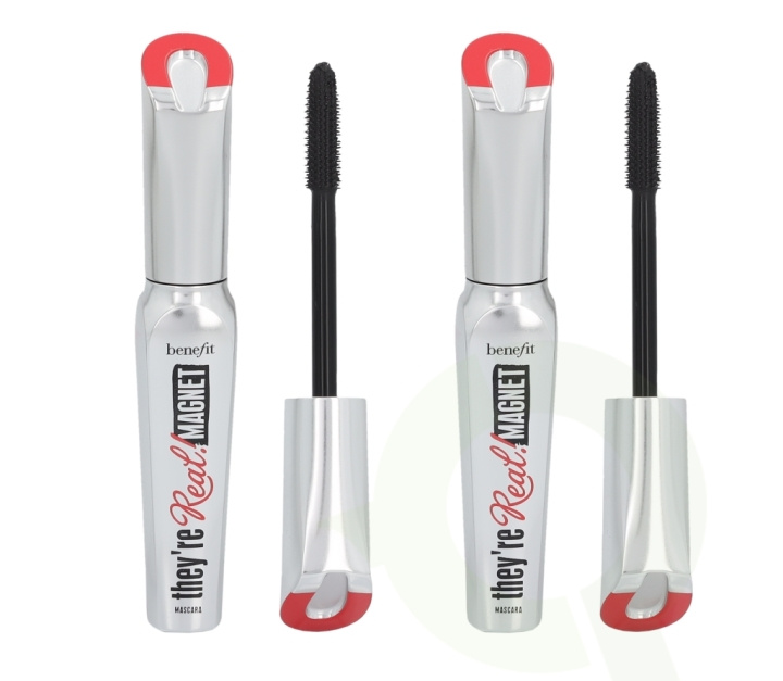 Benefit They\'re Real! Magnet Mascara Duo Set 18 gr 2x9gr - #1 Supercharged Black in de groep BEAUTY & HEALTH / Makeup / Ogen & Wenkbrauwen / Mascara bij TP E-commerce Nordic AB (C40520)