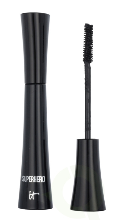 IT Cosmetics Superhero Elastic Stretch Volumizing Mascara 9 ml Super Black in de groep BEAUTY & HEALTH / Makeup / Ogen & Wenkbrauwen / Mascara bij TP E-commerce Nordic AB (C40646)