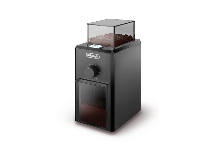 DeLonghi KG79 -kahvimylly, musta in de groep HUISHOUDEN & TUIN / Huishoudelijke apparaten / Koffiezetapparaten en accessoires / Koffiemolens bij TP E-commerce Nordic AB (C40837)