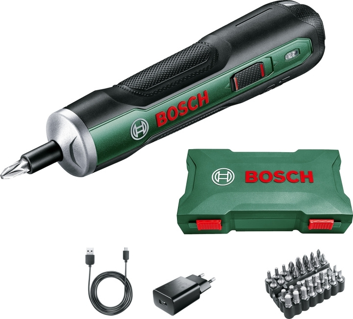 Bosch Power Tools Bosch PushDrive 3,6V/1,5Ah akkuruuvinväännin in de groep HUISHOUDEN & TUIN / Gereedschap / Schroevendraaiers bij TP E-commerce Nordic AB (C40964)