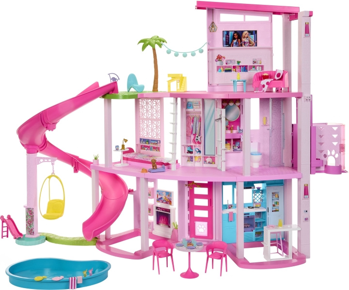 Barbie Dreamhouse - nukkekoti in de groep SPEELGOED, KINDER- & BABYPRODUCTEN / Speelgoed / Docks & Accessoires bij TP E-commerce Nordic AB (C41123)