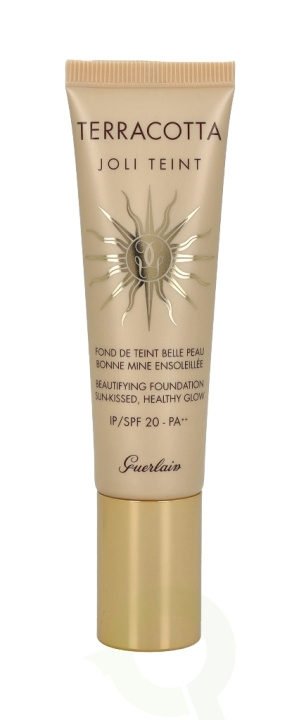 Guerlain Terracotta Joli Teint Foundation SPF20 30 ml Moyen/Medium - Sun Kissed, Healty Glow in de groep BEAUTY & HEALTH / Makeup / Make-up gezicht / Foundation bij TP E-commerce Nordic AB (C41464)