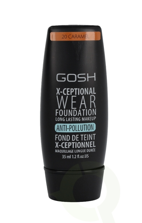 Gosh X-Ceptional Wear Foundation Long Lasting Makeup 35 ml 20 Caramel in de groep BEAUTY & HEALTH / Makeup / Make-up gezicht / Foundation bij TP E-commerce Nordic AB (C41473)