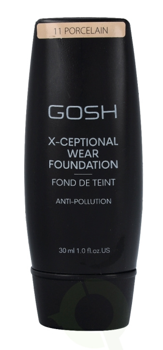 Gosh X-Ceptional Wear Foundation Long Lasting Makeup 30 ml 11 Porcelain in de groep BEAUTY & HEALTH / Makeup / Make-up gezicht / Foundation bij TP E-commerce Nordic AB (C41480)