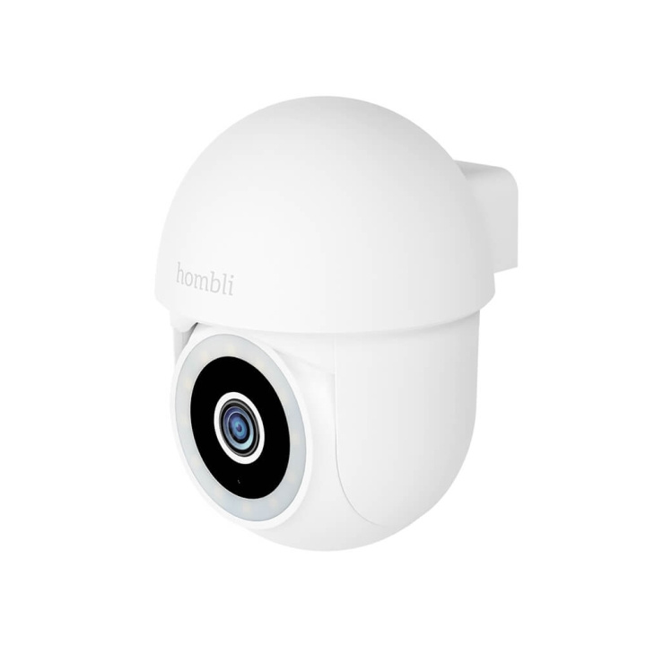 HOMBLI Smart Pan & Tilt Cam White in de groep HUISHOUDEN & TUIN / Alarm & Beveiliging / Beveiligingscamera\'s / Digitaal (netwerk) / Binnencamera\'s bij TP E-commerce Nordic AB (C42003)