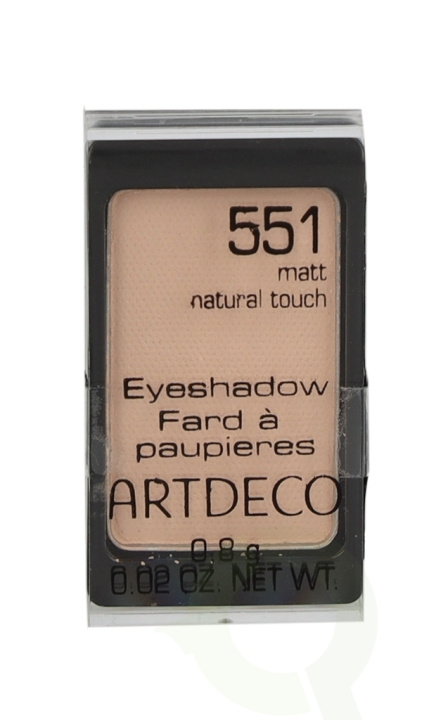 Artdeco Eyeshadow Matt 0.8 gr 551 Natural Touch in de groep BEAUTY & HEALTH / Makeup / Ogen & Wenkbrauwen / Oogschaduw bij TP E-commerce Nordic AB (C42168)