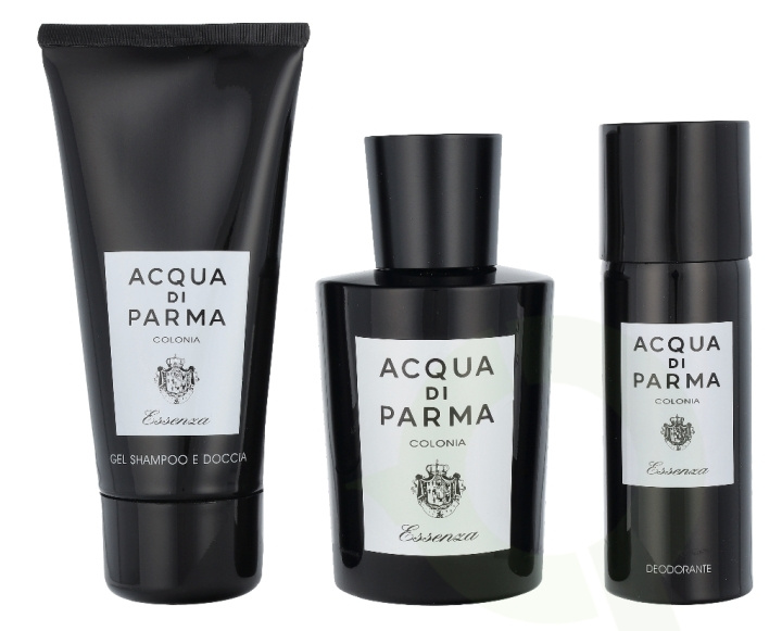 Acqua Di Parma Colonia Essenza Giftset 225 ml, Edc Spray 100ml/Shower Gel 75ml/Deo Spray 50ml in de groep BEAUTY & HEALTH / Cadeausets / Cadeausets voor hem bij TP E-commerce Nordic AB (C42384)