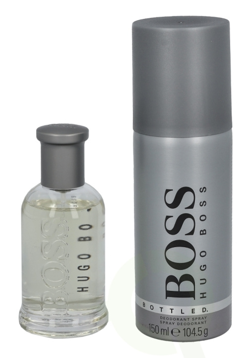 Hugo Boss Bottled Giftset 200 ml Edt spray 50ml/Deo Spray 150ml in de groep BEAUTY & HEALTH / Cadeausets / Cadeausets voor hem bij TP E-commerce Nordic AB (C42469)