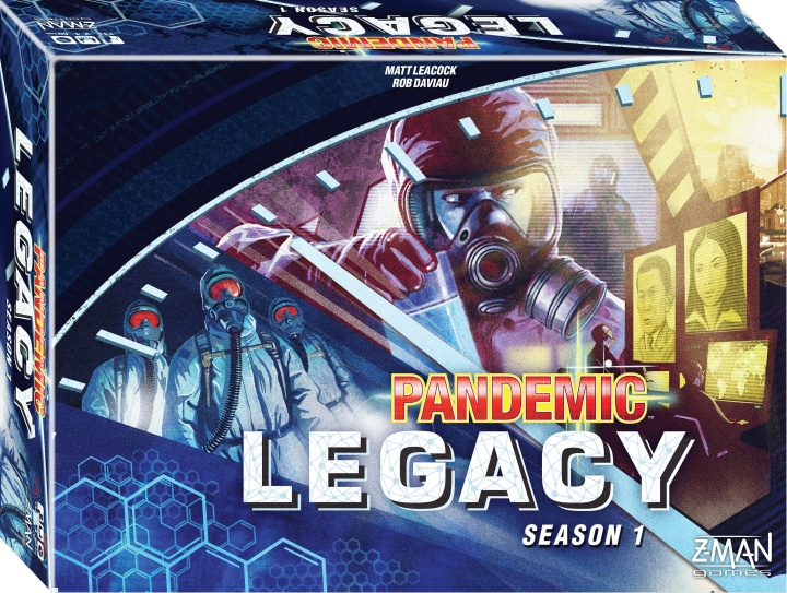 Pandemic: Legacy säsong 1 brädspel, blå in de groep SPEELGOED, KINDER- & BABYPRODUCTEN / Spelletje / Bordspellen bij TP E-commerce Nordic AB (C43820)