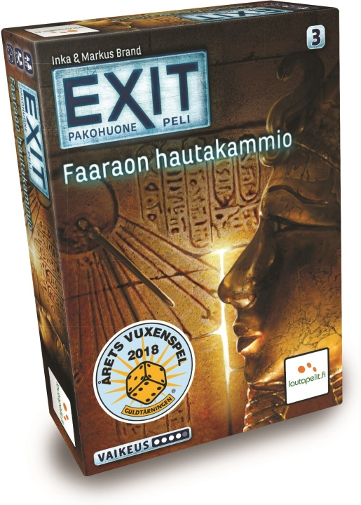 EXIT: Pharaoh\'s Tomb escape room-spel in de groep SPEELGOED, KINDER- & BABYPRODUCTEN / Spelletje / Bordspellen bij TP E-commerce Nordic AB (C43857)