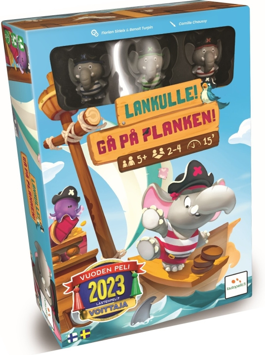 Gå på plankan! - barnspel in de groep SPEELGOED, KINDER- & BABYPRODUCTEN / Spelletje / Bordspellen bij TP E-commerce Nordic AB (C43920)