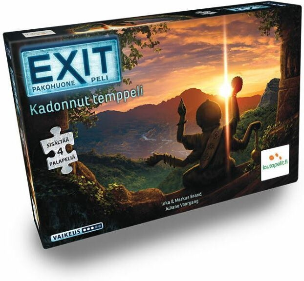 EXIT Puzzle The Lost Temple - escape room pussel in de groep SPEELGOED, KINDER- & BABYPRODUCTEN / Spelletje / Bordspellen bij TP E-commerce Nordic AB (C43926)