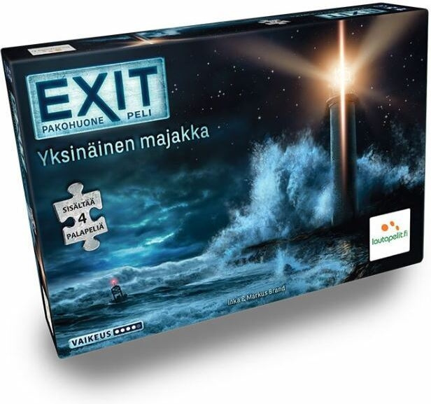 EXIT Puzzle Lonely lighthouse - escape room pussel in de groep SPEELGOED, KINDER- & BABYPRODUCTEN / Spelletje / Bordspellen bij TP E-commerce Nordic AB (C43927)