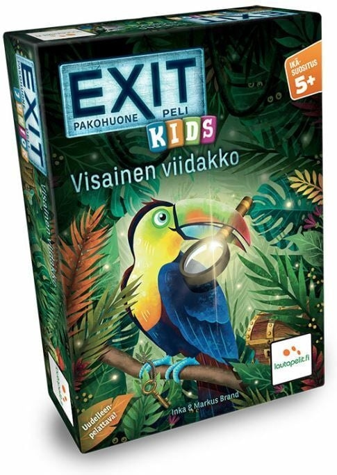 EXIT Kids Krångliga djungeln barnens flyktrumspel in de groep SPEELGOED, KINDER- & BABYPRODUCTEN / Spelletje / Bordspellen bij TP E-commerce Nordic AB (C43928)