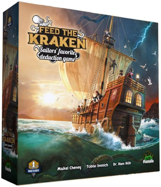 Feed the Kraken - brädspel (ENG) in de groep SPEELGOED, KINDER- & BABYPRODUCTEN / Speelgoed / Bordspellen / Familiespellen bij TP E-commerce Nordic AB (C43930)