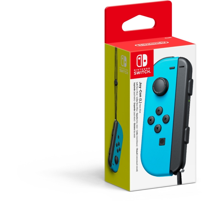 Nintendo Joy-Con L spelkontroll, blå, Switch in de groep HOME ELECTRONICS / Spelconsoles en accessoires / Nintendo Switch / Accessoires bij TP E-commerce Nordic AB (C44492)