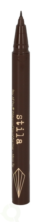 Stila Stay All Day Micro Tip Waterproof Liquid Eye Liner 0.5 ml Dark Brown in de groep BEAUTY & HEALTH / Makeup / Ogen & Wenkbrauwen / Eyeliner / Kajal bij TP E-commerce Nordic AB (C44791)