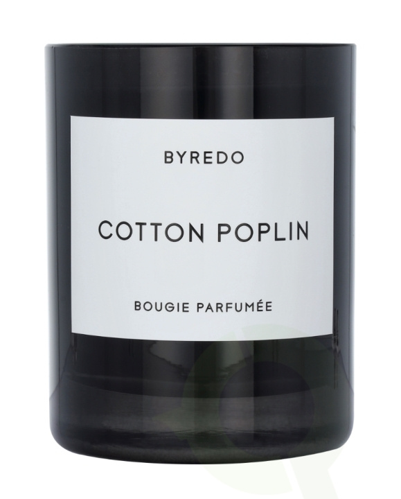 Byredo Candle 240 gr Cotton Poplin in de groep BEAUTY & HEALTH / Geuren & Parfum / Overige geuren / Geurkaarsen bij TP E-commerce Nordic AB (C44837)