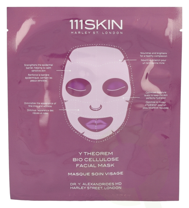 111Skin Y Theorem Bio Cellulose Facial Mask 23 ml in de groep BEAUTY & HEALTH / Huidsverzorging / Gezicht / Maskers bij TP E-commerce Nordic AB (C45726)