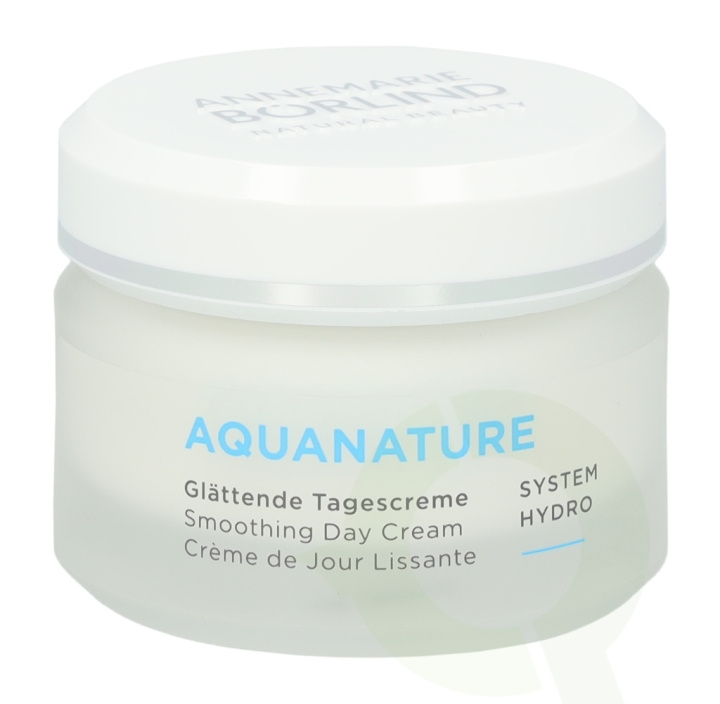 Annemarie Borlind Aquanature Smoothing Day Cream Jar 50 ml in de groep BEAUTY & HEALTH / Huidsverzorging / Gezicht / Dagcrème bij TP E-commerce Nordic AB (C45781)