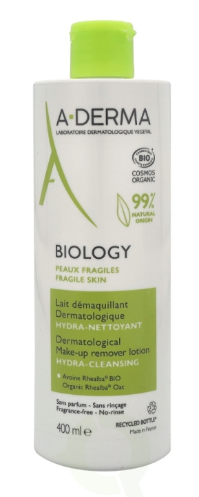 A-Derma Biology Dermatological Make-Up Remover Lotion 400 ml in de groep BEAUTY & HEALTH / Makeup / Make-up verwijderen bij TP E-commerce Nordic AB (C45875)