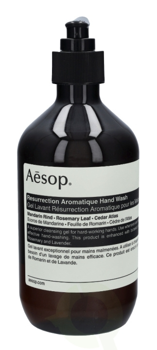 AESOP Resurrection Aromatique Hand Wash 500 ml With Pump in de groep BEAUTY & HEALTH / Huidsverzorging / Lichaamsverzorging / Geurende zeep bij TP E-commerce Nordic AB (C45899)