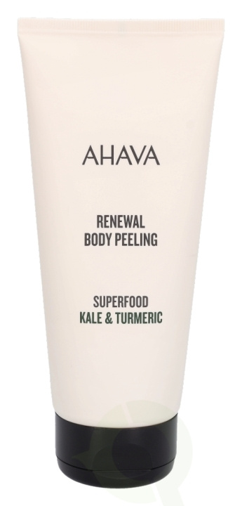 Ahava Renewal Body Peeling Kale & Turmeric 200 ml in de groep BEAUTY & HEALTH / Huidsverzorging / Gezicht / Gezichtscrèmes bij TP E-commerce Nordic AB (C46065)