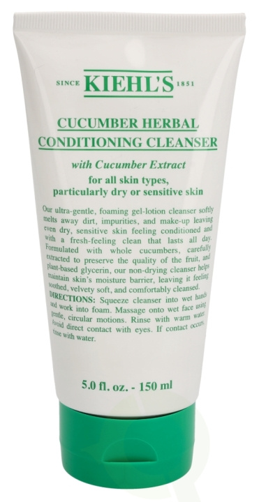 Kiehls Kiehl\'s Cucumber Herbal Conditioner Cleanser 150 ml All Skin Types in de groep BEAUTY & HEALTH / Haar & Styling / Haarverzorging / Conditioner bij TP E-commerce Nordic AB (C46371)