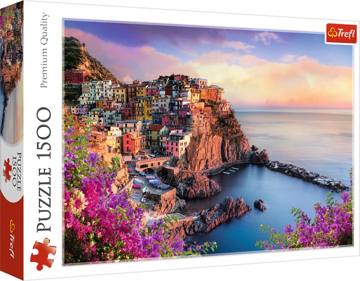 TREFL Manarola pussel, 1500 bitar in de groep SPORT, VRIJE TIJD & HOBBY / Hobby / Puzzel bij TP E-commerce Nordic AB (C46775)