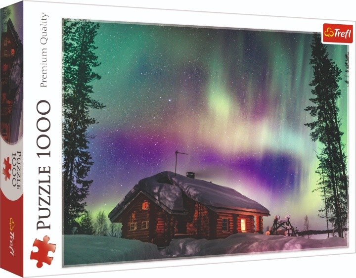 TREFL Polar lights in Finland pussel, 1000 bitar in de groep SPORT, VRIJE TIJD & HOBBY / Hobby / Puzzel bij TP E-commerce Nordic AB (C46842)