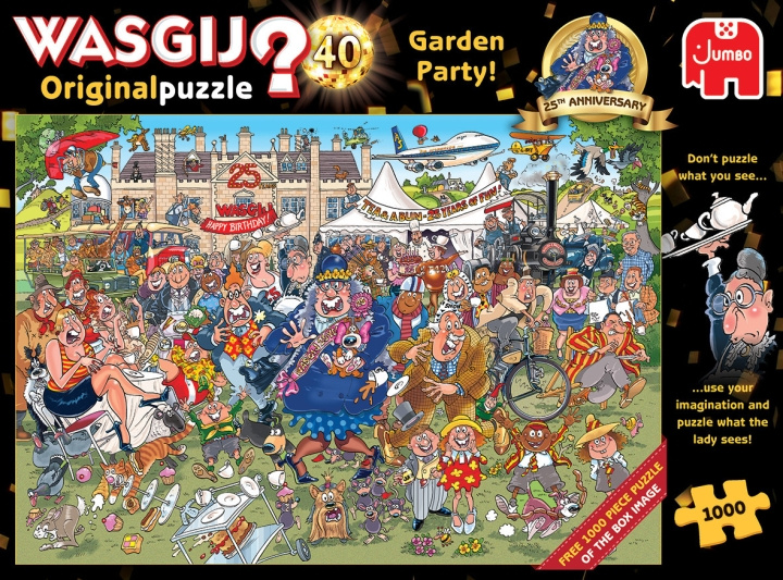 Wasgij Original 40 - 25-årsjubileumspussel, 1000 bitar in de groep SPEELGOED, KINDER- & BABYPRODUCTEN / Speelgoed / Puzzels bij TP E-commerce Nordic AB (C46866)