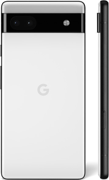 Google Pixel 6a 5G -puhelin, 128/6 Gt, Chalk in de groep SMARTPHONE & TABLETS / Mobiele telefoons & smartphones bij TP E-commerce Nordic AB (C46937)