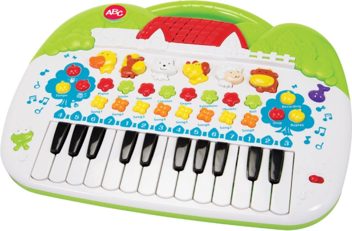 Simba Dickie Simba ABC Animal Keyboard Instrument in de groep SPEELGOED, KINDER- & BABYPRODUCTEN / Speelgoed / Elektronica en media / Interactief speelgoed bij TP E-commerce Nordic AB (C47192)