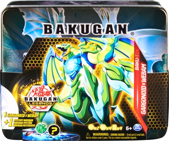 Bakugan Tin Box S5 förvaringsväska in de groep SPEELGOED, KINDER- & BABYPRODUCTEN / Speelgoed / Speelset bij TP E-commerce Nordic AB (C47234)