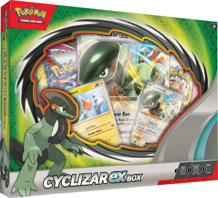 POKEMON Cyclizar ex Box - Samlarkort in de groep SPEELGOED, KINDER- & BABYPRODUCTEN / Spelletje / Kaartspel bij TP E-commerce Nordic AB (C47245)