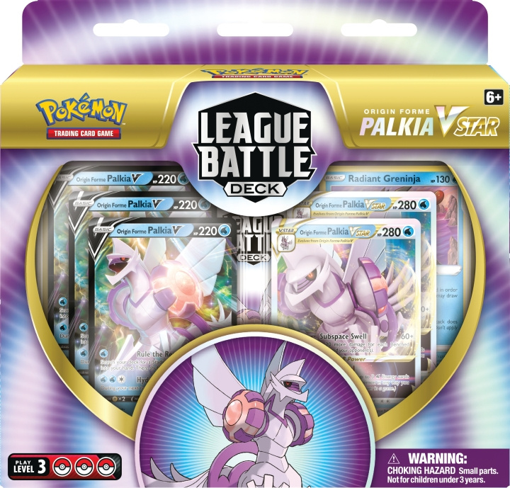 POKEMON Origin Forme Palkia VSTAR League Battle Deck in de groep SPEELGOED, KINDER- & BABYPRODUCTEN / Spelletje / Kaartspel bij TP E-commerce Nordic AB (C47246)