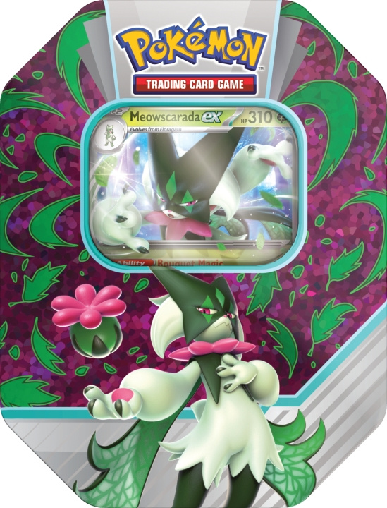 POKEMON Paldea Partners Tin - Trading card box in de groep SPEELGOED, KINDER- & BABYPRODUCTEN / Speelgoed / Speelgoed bij TP E-commerce Nordic AB (C47300)