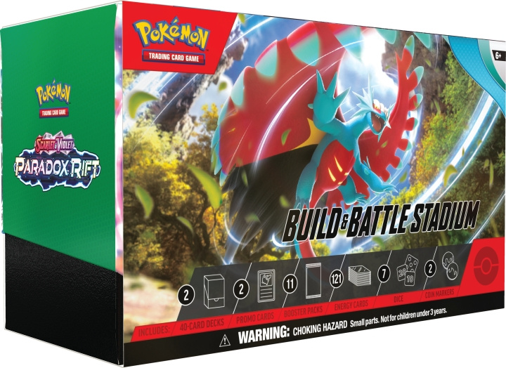 POKEMON Scarlet & Violet 4: Paradox Rift Build & Battle Stadium in de groep SPEELGOED, KINDER- & BABYPRODUCTEN / Spelletje / Kaartspel bij TP E-commerce Nordic AB (C47303)