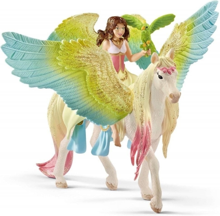 Schleich Bayala 70566 Surah med glitterpegas in de groep SPEELGOED, KINDER- & BABYPRODUCTEN / Speelgoed / Figuren & miniaturen bij TP E-commerce Nordic AB (C47822)