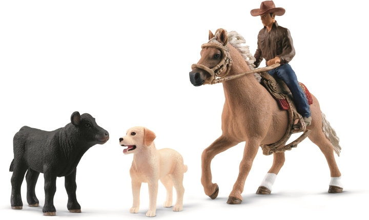 Schleich Farm World 42578 - Westernrittsäventyr in de groep SPEELGOED, KINDER- & BABYPRODUCTEN / Speelgoed / Figuren, Miniaturen & accessoires bij TP E-commerce Nordic AB (C47846)