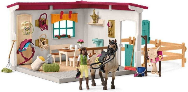 Schleich Horse Club 42591 Tack Room Extension in de groep SPEELGOED, KINDER- & BABYPRODUCTEN / Speelgoed / Figuren, Miniaturen & accessoires bij TP E-commerce Nordic AB (C47865)