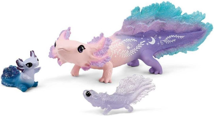 Schleich Bayala 42628 Axolotl upptäckarsats in de groep SPEELGOED, KINDER- & BABYPRODUCTEN / Speelgoed / Figuren, Miniaturen & accessoires bij TP E-commerce Nordic AB (C47873)